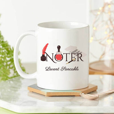 Noterlere Özel Kupa Bardak - 3