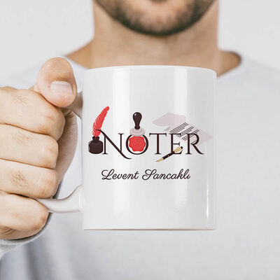 Noterlere Özel Kupa Bardak - 4