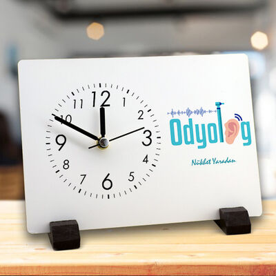 Odyologlara Özel MDF Masa Saati - 1