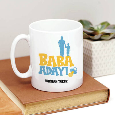 Oğlan Babası Adayı Kupa Bardak - 1
