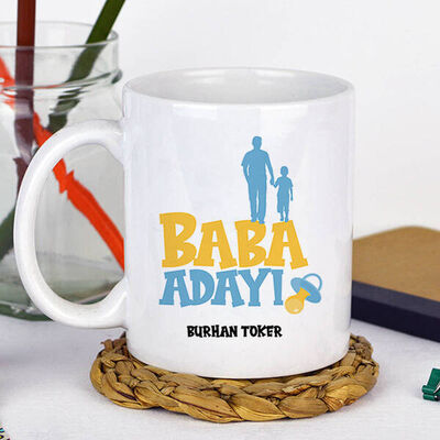 Oğlan Babası Adayı Kupa Bardak - 4