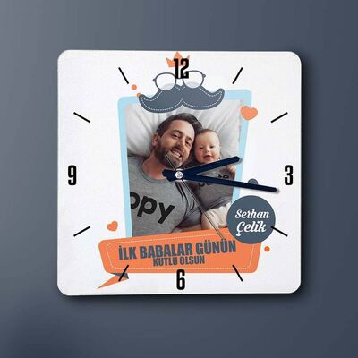 Oğlundan Babasına Özel Duvar Saati - 1