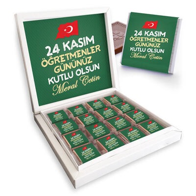 Öğretmenler Günü Hediyesi Çikolata Kutusu - 1