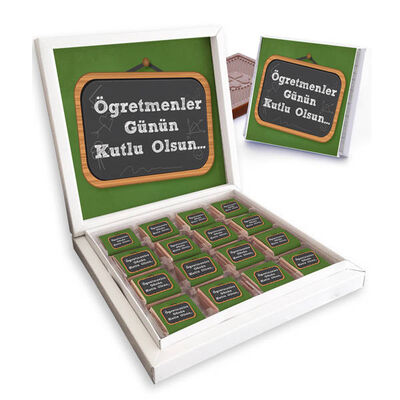 Öğretmenler Gününüz Kutlu Olsun Çikolatası - 1