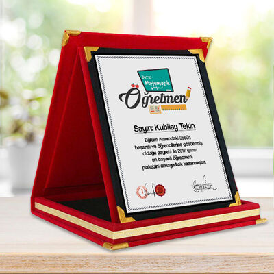 Öğretmenler için Hediyelik Plaket - 1