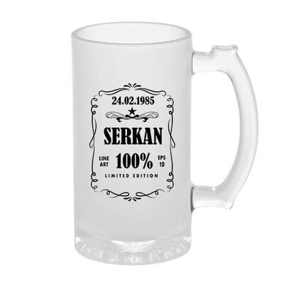 Orijinal Kişiye Özel Bira Bardağı - 2