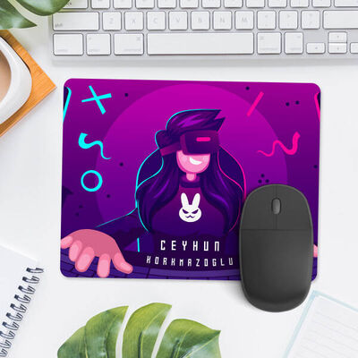 Oyun Tutkunlarına Özel İsimli Mousepad - 1