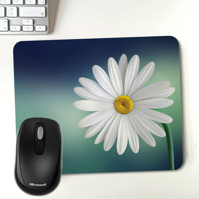 Papatya Temalı Mousepad - 1