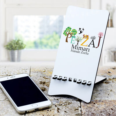 Peyzaj Mimarına Hediye Telefon Standı - 1