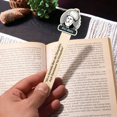 Piri Reis Esprili Çubuk Kitap Ayracı - 4