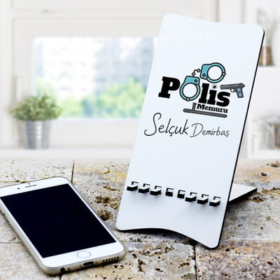 Polise Hediye Telefon Standı - 1