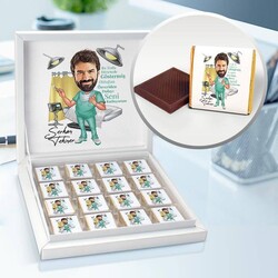 Pratisyen Doktor Karikatür Çikolata Kutusu
