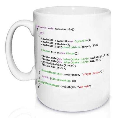Programcılara Özel Kupa Bardak - 1