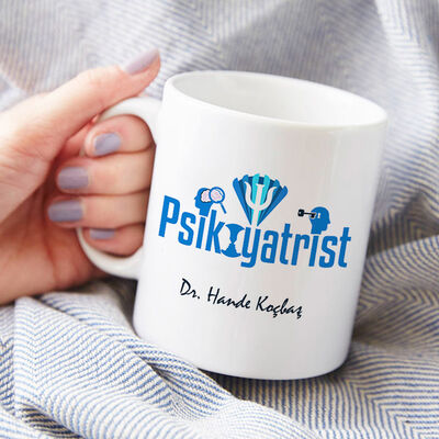 Psikiyatriste Hediye Kupa Bardak - 1