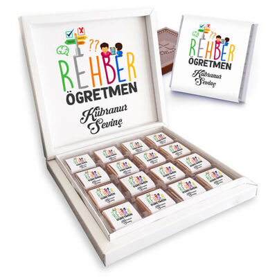 Rehber Öğretmenine Hediye Çikolata Kutusu - 1