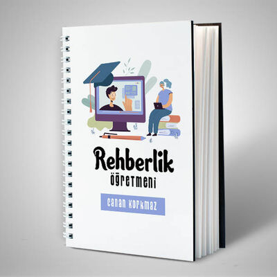 Rehberlik Öğretmenine Özel İsimli Defter - 1