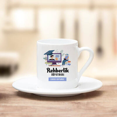 Rehberlik Öğretmenlerine Hediye Kahve Fincanı - 1