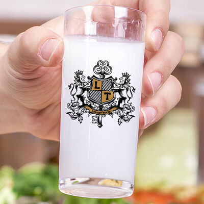 Renkli İsim Yazılı Erkeğe Hediye İkili Rakı Bardağı Seti - 3