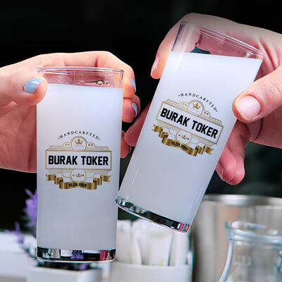 Renkli Spesial Hediyelik İkili Rakı Bardağı Seti - 1