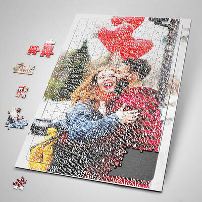 Resimli 100 Dilde Seni Seviyorum Puzzle - 1
