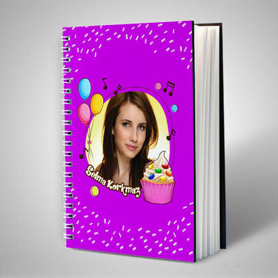 Resimli Doğum Gününe Özel Defter - 1