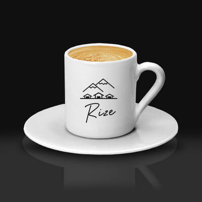 Rize Temalı Kahve Fincanı - 1