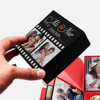 Romantik Film Şeridi Patlayan Kutu Sürprizi - 4