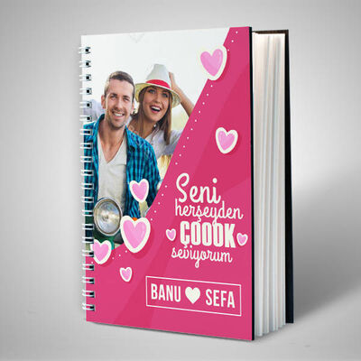 Romantik Sevgililer Günü Sevgili Defteri - 1