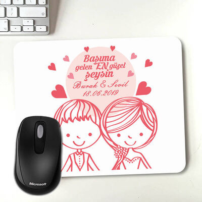 Romantik Tasarım Mousepad - 1