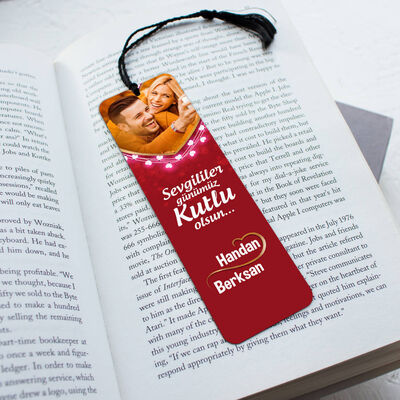 Romantik Tasarımlı Kitap Okuma Ayracı - 1