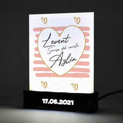 Romantik Tasarımlı Led Işıklı Dekor - 2