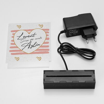 Romantik Tasarımlı Led Işıklı Dekor - 3
