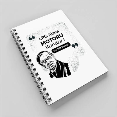 Rudolf Diesel Esprili Defter - 1