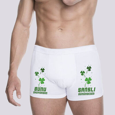 Şanslı Günündesin Tasarım Boxer - 1