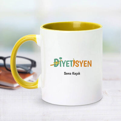 Sarı Kupa Bardak Diyetisyen Doktorlara Özel - 1