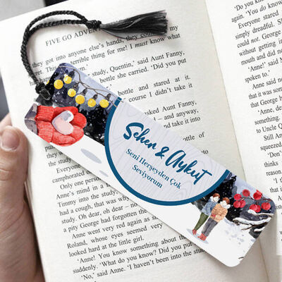 Seni Her Şeyden Çok Seviyorum Kitap Ayracı - 2