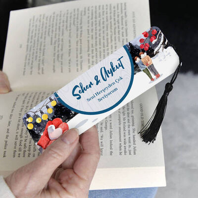Seni Her Şeyden Çok Seviyorum Kitap Ayracı - 3