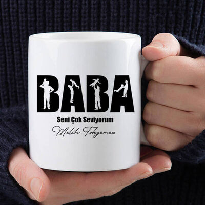 Seni Seviyorum Babacığım Kupa Bardak - 2