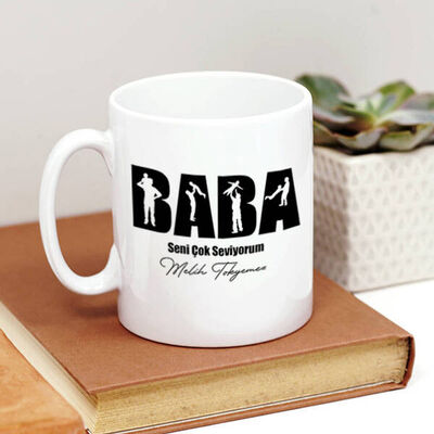 Seni Seviyorum Babacığım Kupa Bardak - 4