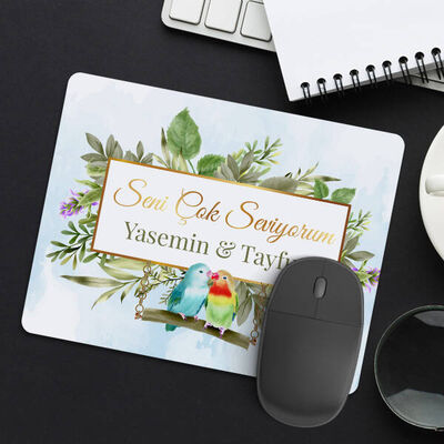Seni Seviyorum Mesajlı Mousepad - 3