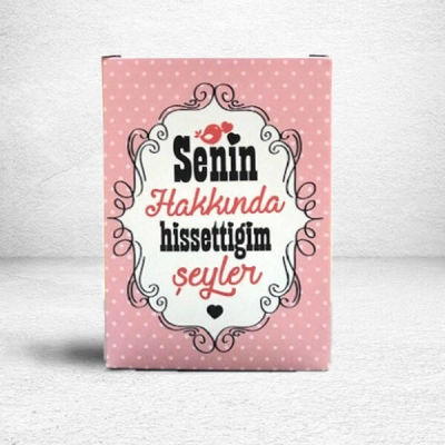 Senin Hakkında Hissettiğim Şeyler Kartları - 2
