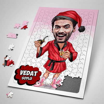 Senin Yılın Olsun Karikatürlü Puzzle - 1