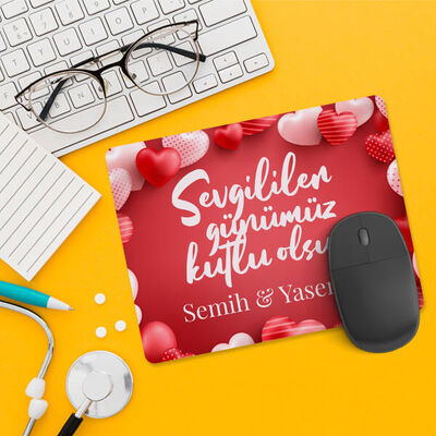 Sevgililer Gününe Özel Mesajlı Mousepad - 2