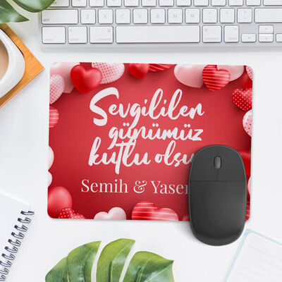 Sevgililer Gününe Özel Mesajlı Mousepad - 3