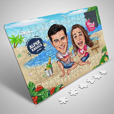 Sevgilim Şerefe Yapboz - 1