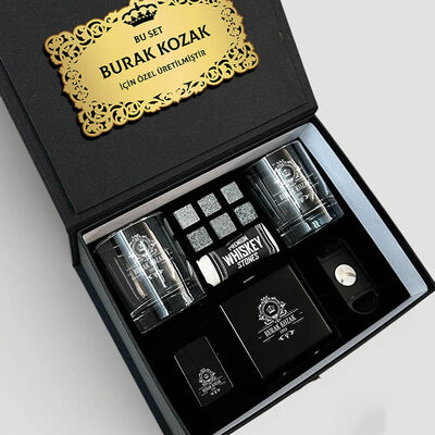 Sevgiliye Hediye Platinum Signature Advanced Viski Seti - 1