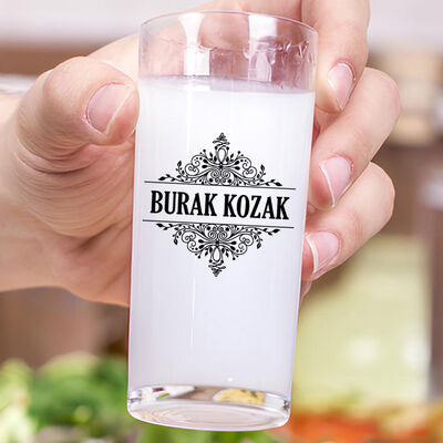 Sevgiliye Hediyelik Tasarım İkili Rakı Bardağı - 3