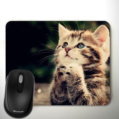 Sevimli Kedicik Temalı Mousepad - 1