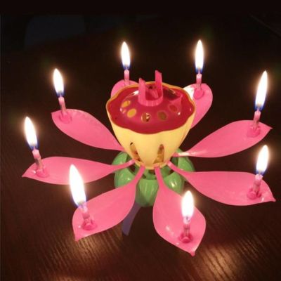 Magic Candle - Sihirli Çiçek Pasta Mumu - 2