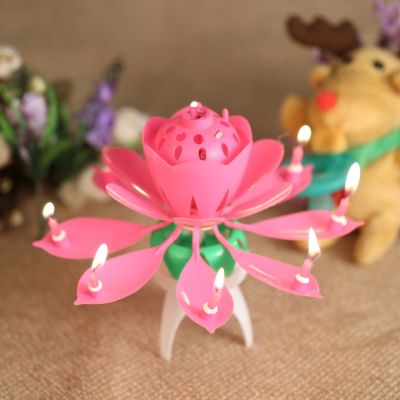 Magic Candle - Sihirli Çiçek Pasta Mumu - 1